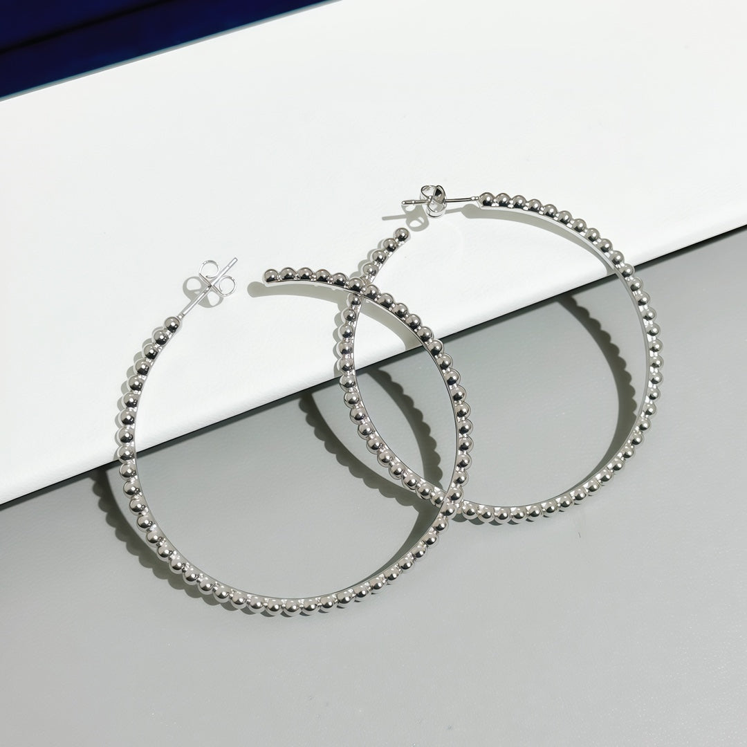 [Ornora Jewelry] SMOOTH BEAD STUD EARRINGS