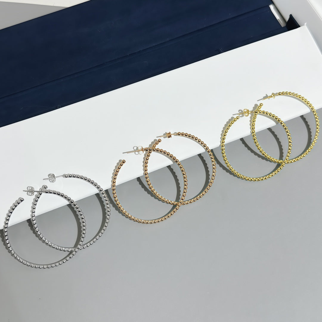 [Ornora Jewelry] SMOOTH BEAD STUD EARRINGS