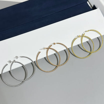 [Ornora Jewelry] SMOOTH BEAD STUD EARRINGS