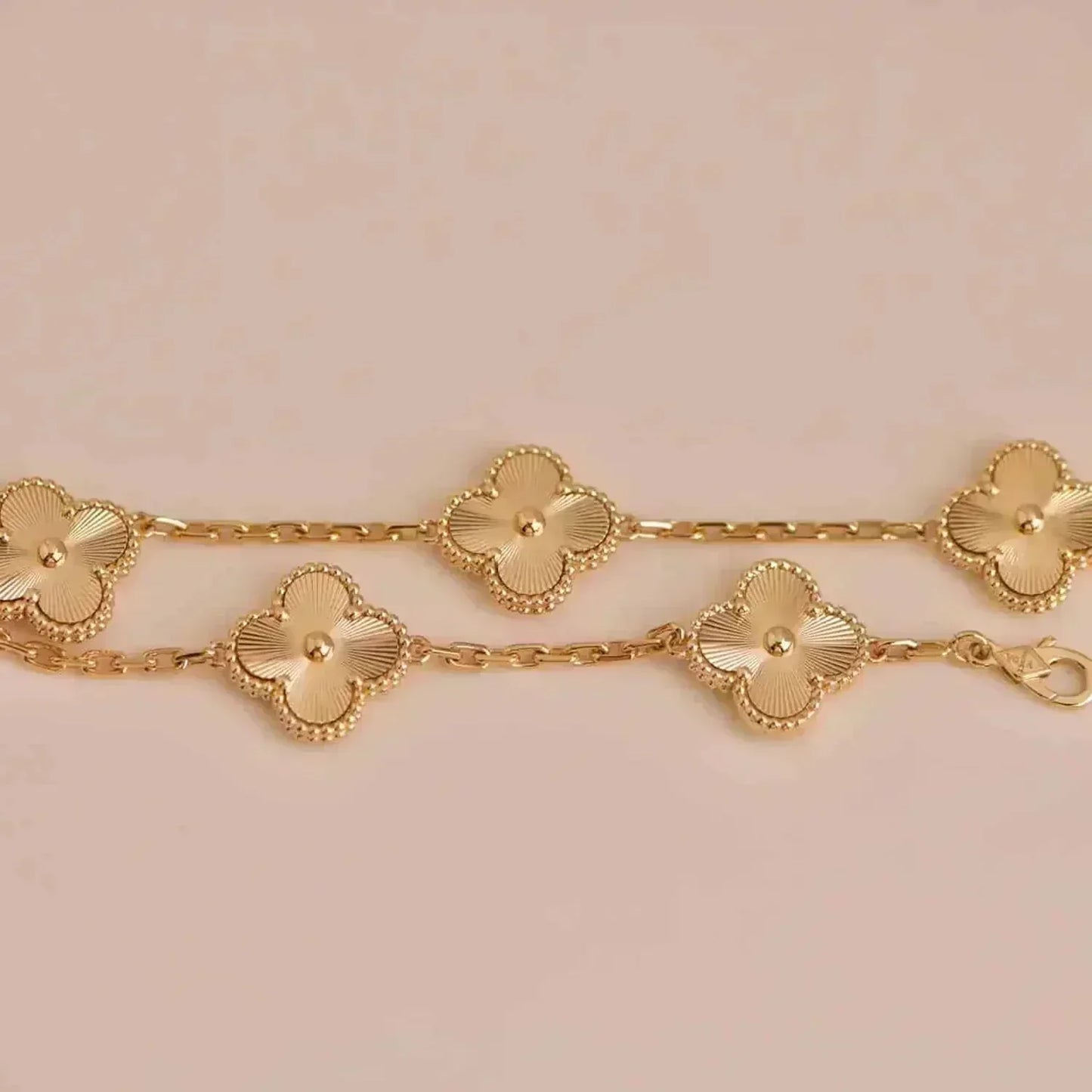 [Ornora Jewelry] CLOVER 5 MOTIF LASER BRACELET COLLECTION