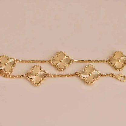 [Ornora Jewelry] CLOVER 5 MOTIF LASER BRACELET COLLECTION