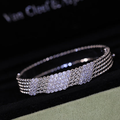 [Ornora Jewelry]  FIVE-ROW DIAMOND BRACELET