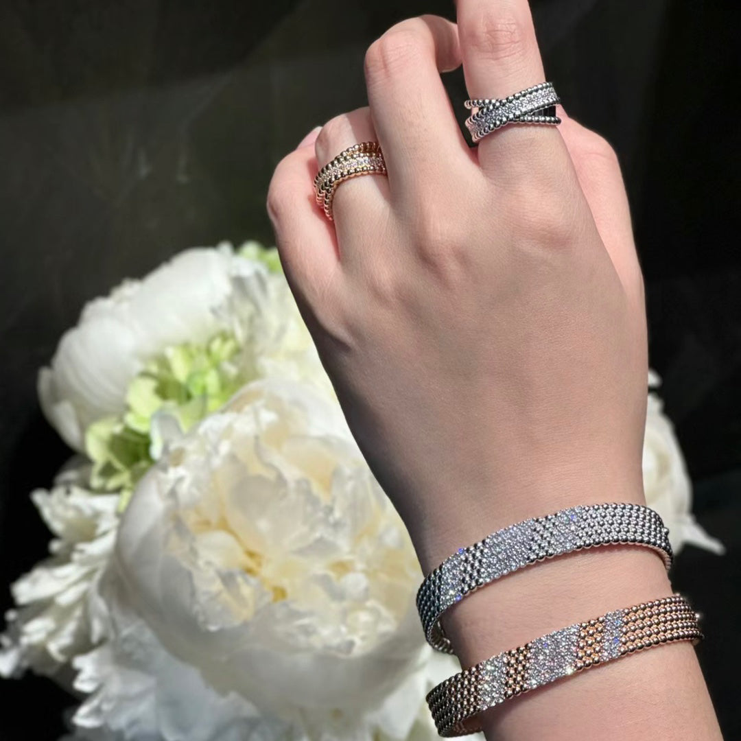 [Ornora Jewelry]  FIVE-ROW DIAMOND BRACELET