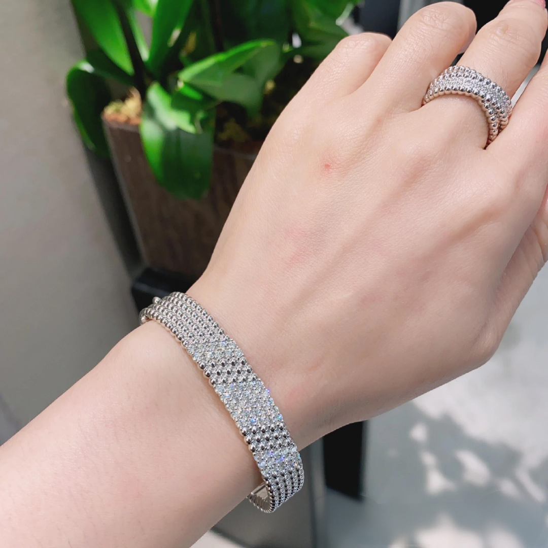 [Ornora Jewelry]  FIVE-ROW DIAMOND BRACELET