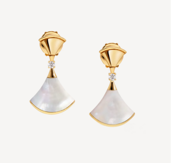 [Ornora Jewelry]DREAM MOP 1 DIAMOND EARRINGS