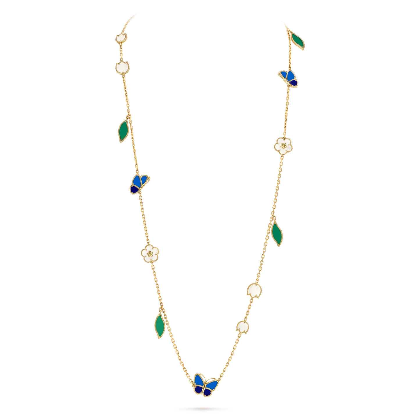 [Ornora Jewelry] 26 NEW CLOVER 15 MOTIFS LUCKY NECKLACE