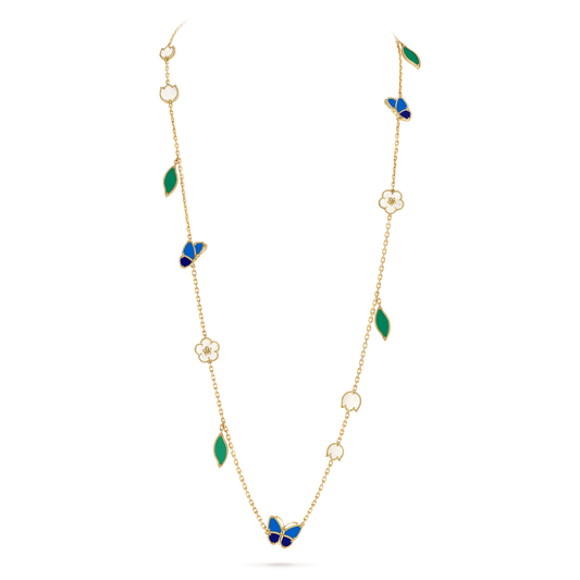 [Ornora Jewelry] 26 NEW CLOVER 15 MOTIFS LUCKY NECKLACE
