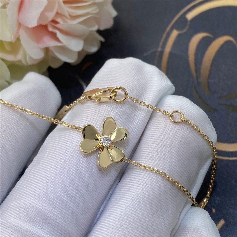 [Ornora Jewelry]FRIVOLE GOLD FLOWER BRACELET