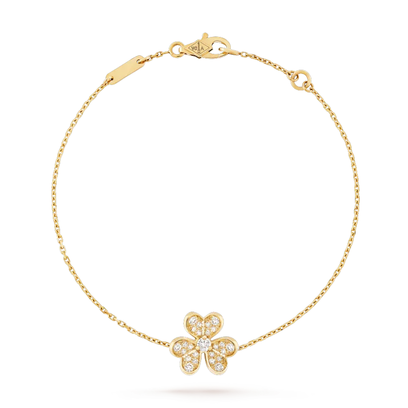 [Ornora Jewelry]FRIVOLE GOLD FLOWER DIAMOND BRACELET
