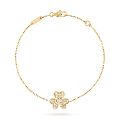 [Ornora Jewelry]FRIVOLE GOLD FLOWER DIAMOND BRACELET