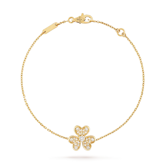 [Ornora Jewelry]FRIVOLE GOLD FLOWER DIAMOND BRACELET