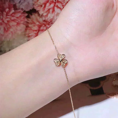 [Ornora Jewelry]FRIVOLE GOLD FLOWER DIAMOND BRACELET