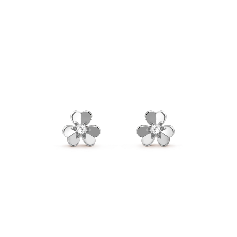 [Ornora Jewelry]FRIVOLE MINI SILVER FLOWER EARRINGS