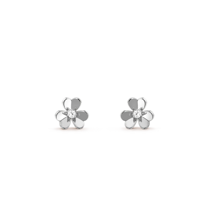 [Ornora Jewelry]FRIVOLE MINI SILVER FLOWER EARRINGS