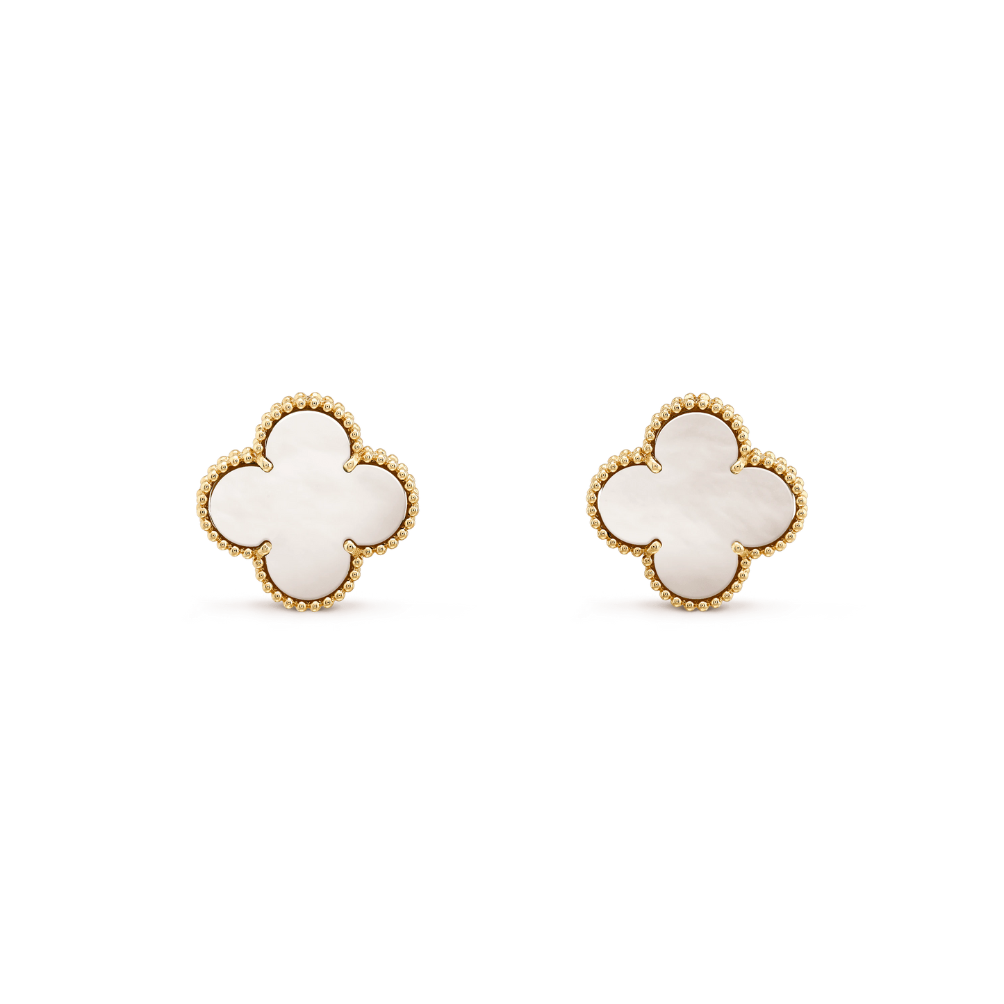 [Ornora Jewelry]CLOVER MINI GOLD EARRINGS