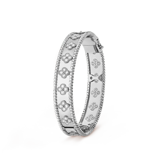 [Ornora Jewelry]CLOVER BRACELET 8MM DIAMONDS