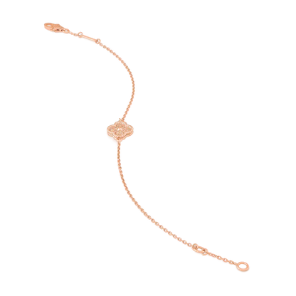 [Ornora Jewelry]CLOVER SINGLE FLOWER BRACELET