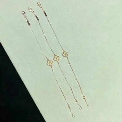 [Ornora Jewelry]CLOVER SINGLE FLOWER BRACELET