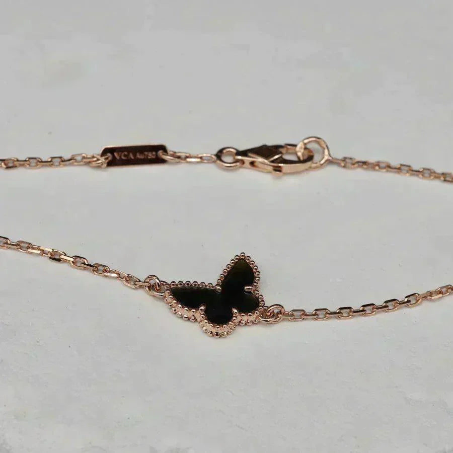 [Ornora Jewelry]BUTTERFLY ONYX  BUTTERFLY BRACELET