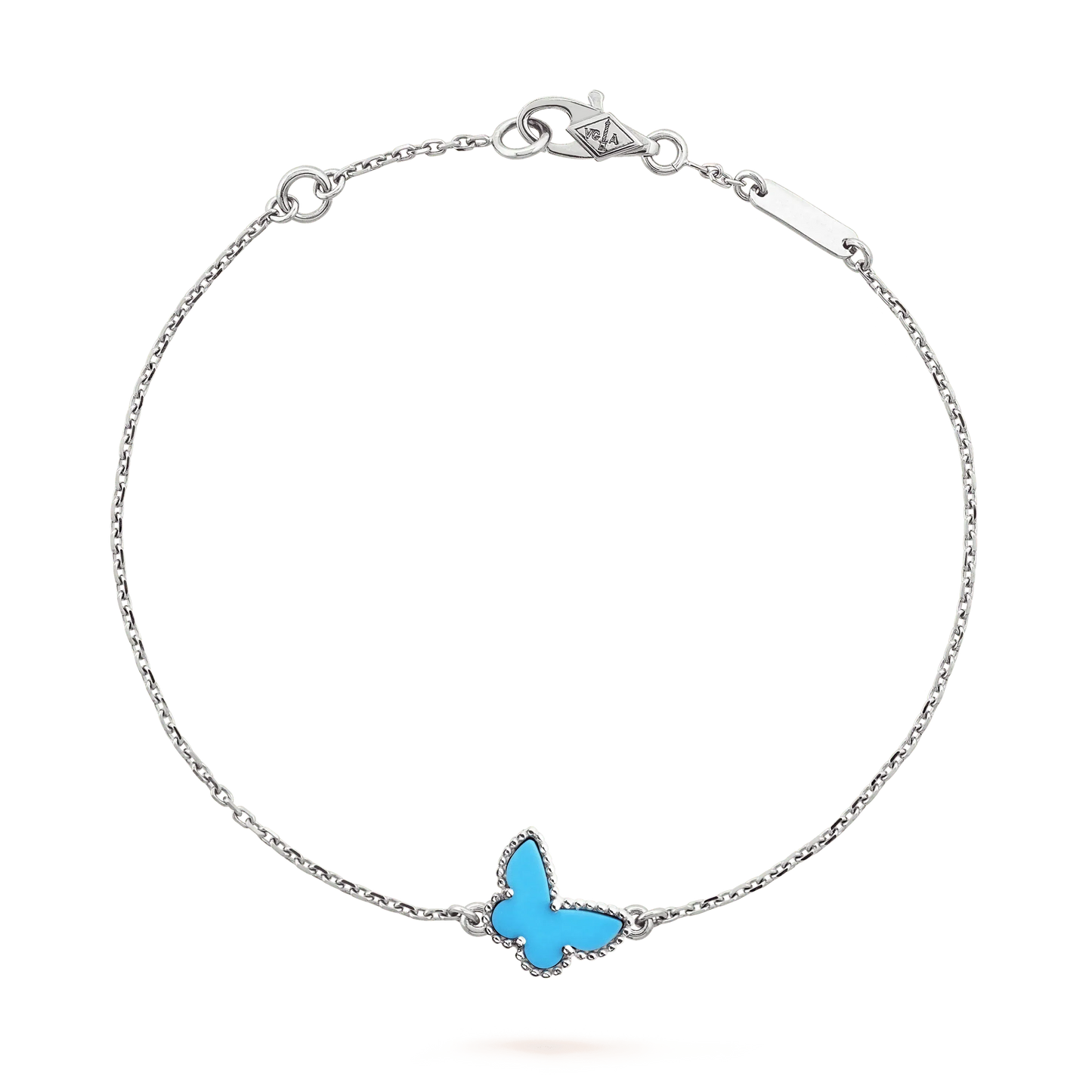 [Ornora Jewelry]BUTTERFLY TURQUOISE BUTTERFLY BRACELET SILVER