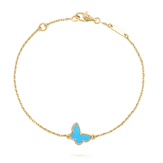 [Ornora Jewelry]BUTTERFLY TURQUOISE BUTTERFLY BRACELET