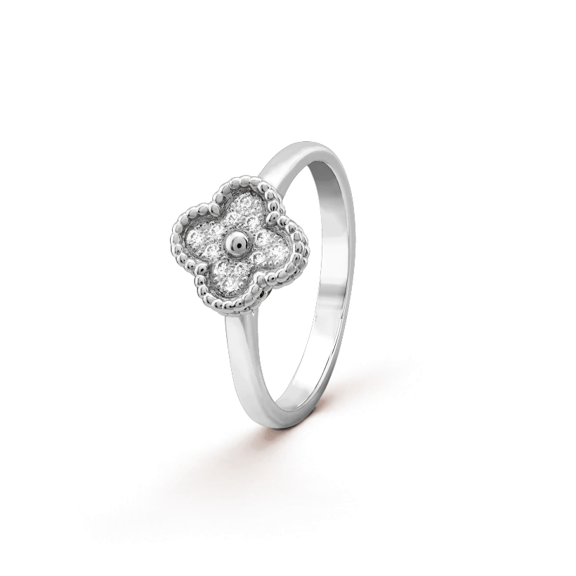 [Ornora Jewelry]CLOVER DIAMOND RING