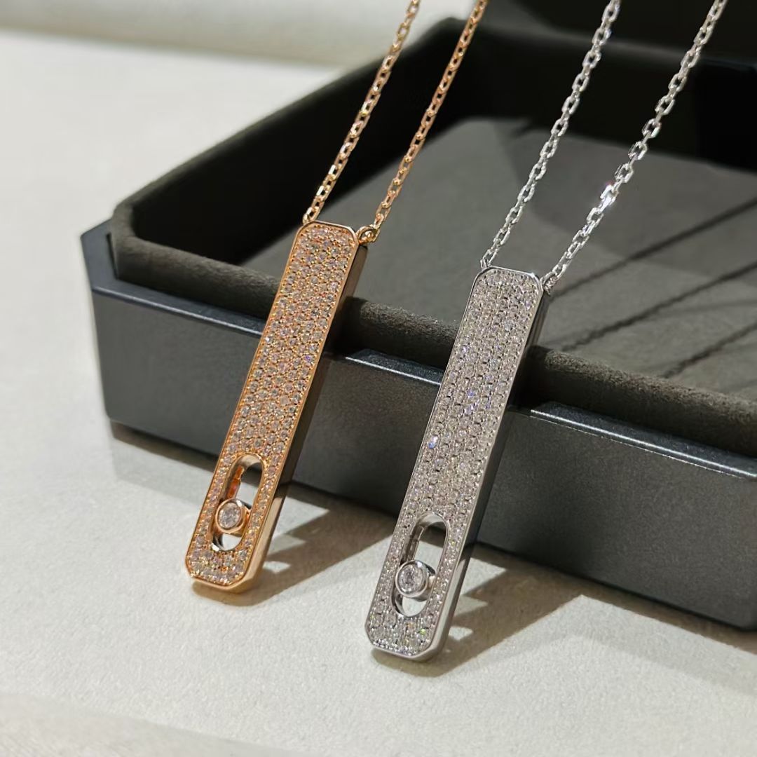 [Ornora Jewelry]MY FIRST DIAMOND PAVED NECKLACE