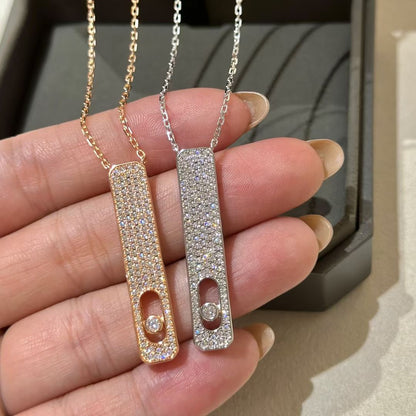 [Ornora Jewelry]MY FIRST DIAMOND PAVED NECKLACE