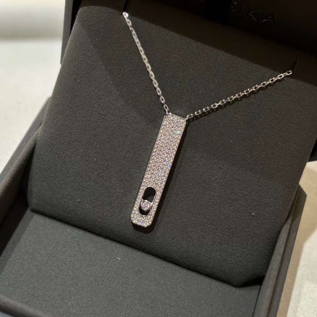 [Ornora Jewelry]MY FIRST DIAMOND PAVED NECKLACE