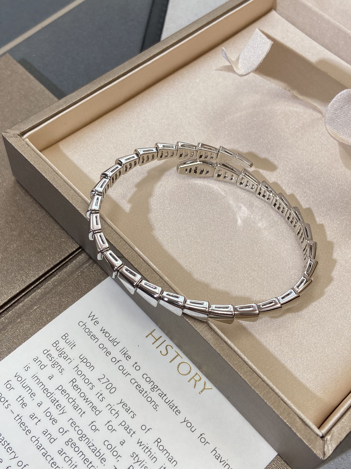 [Ornora Jewelry]SERPENTI VIPER SILVER BRACELET