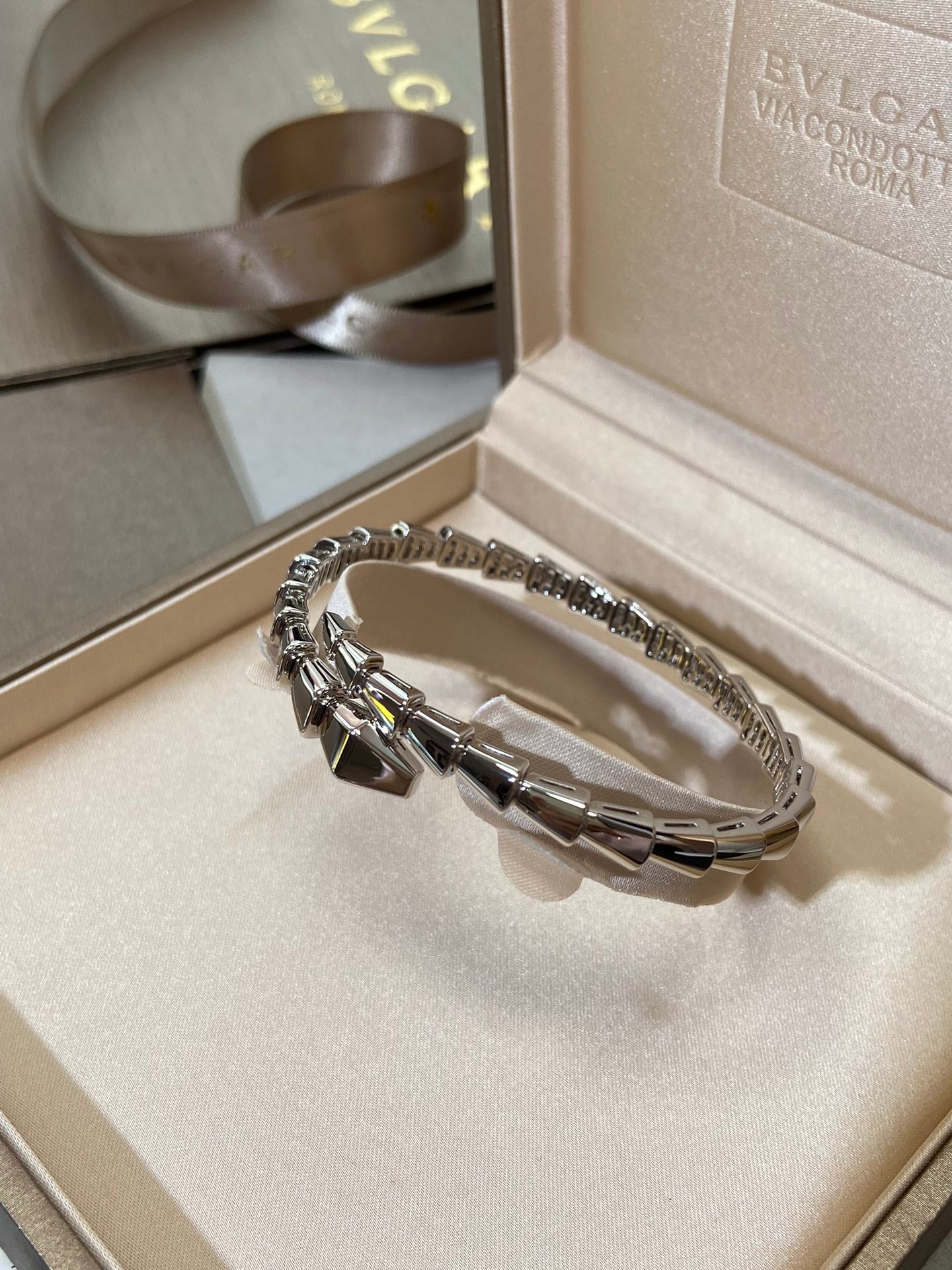 [Ornora Jewelry]SERPENTI VIPER SILVER BRACELET