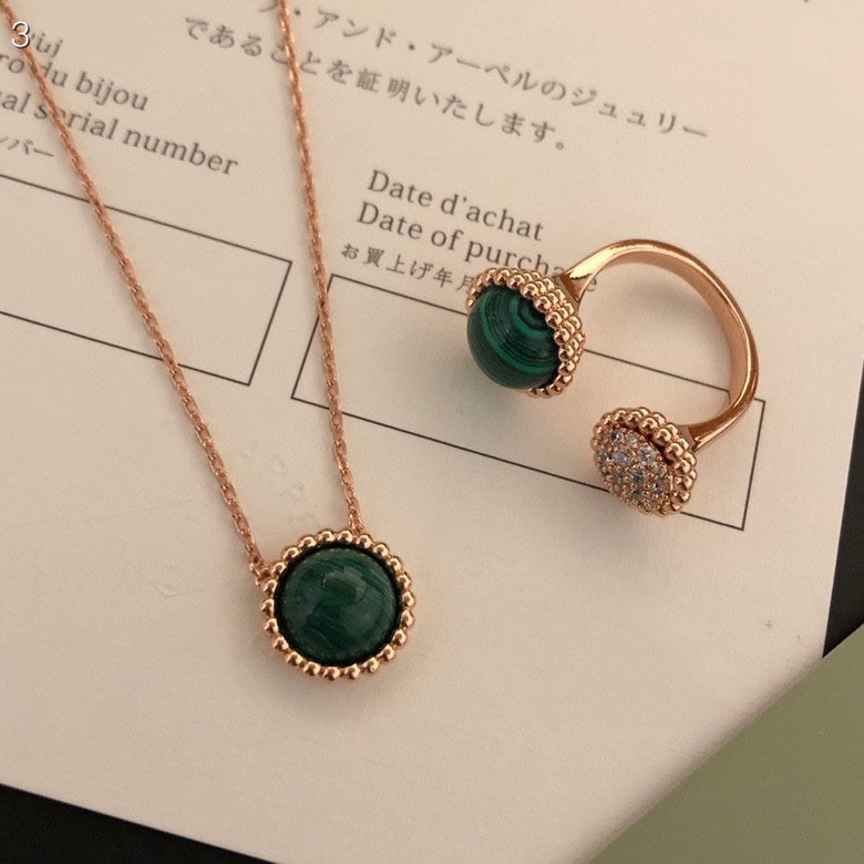 [Ornora Jewelry]PERLEE COULEURS DIAMOND ROSE GOLD BETWEEN THE FINGER RING