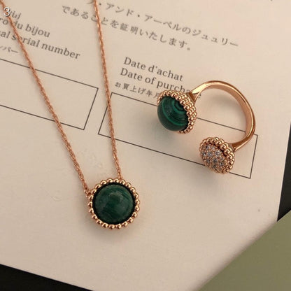 [Ornora Jewelry]PERLEE COULEURS DIAMOND ROSE GOLD BETWEEN THE FINGER RING