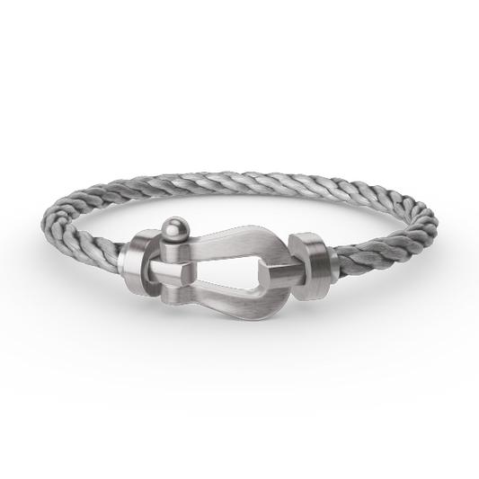 [Ornora Jewelry]FORCE LARGE HORSESHOE NO DIAMOND BRACELET SILVER