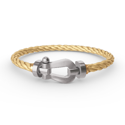 [Ornora Jewelry]FORCE LARGE HORSESHOE NO DIAMOND BRACELET SILVER