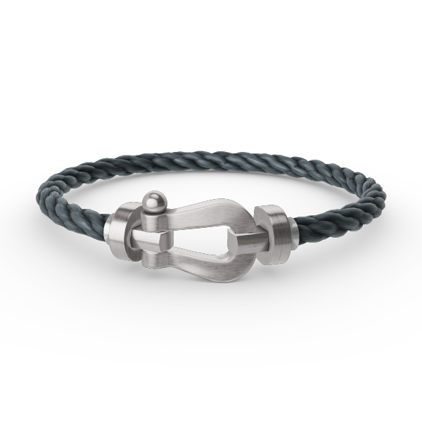 [Ornora Jewelry]FORCE LARGE HORSESHOE NO DIAMOND BRACELET SILVER