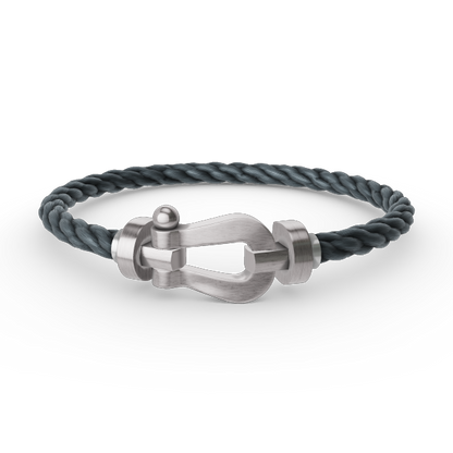 [Ornora Jewelry]FORCE LARGE HORSESHOE NO DIAMOND BRACELET SILVER