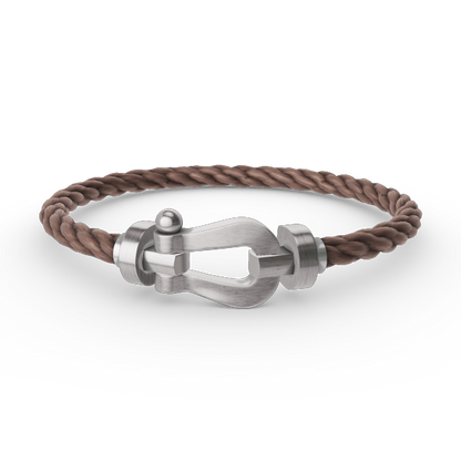 [Ornora Jewelry]FORCE LARGE HORSESHOE NO DIAMOND BRACELET SILVER