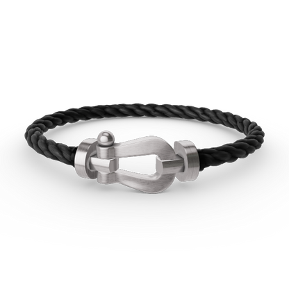 [Ornora Jewelry]FORCE LARGE HORSESHOE NO DIAMOND BRACELET SILVER