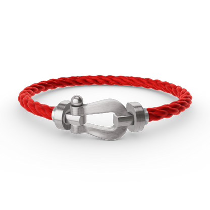 [Ornora Jewelry]FORCE LARGE HORSESHOE NO DIAMOND BRACELET SILVER
