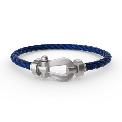 [Ornora Jewelry]FORCE LARGE HORSESHOE NO DIAMOND BRACELET SILVER