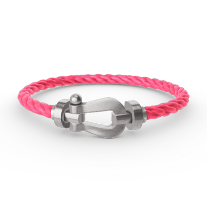 [Ornora Jewelry]FORCE LARGE HORSESHOE NO DIAMOND BRACELET SILVER
