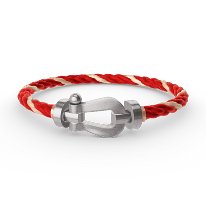 [Ornora Jewelry]FORCE LARGE HORSESHOE NO DIAMOND BRACELET SILVER