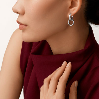 [Ornora Jewelry]LOVE 3.3MM DANGLE EARRINGS